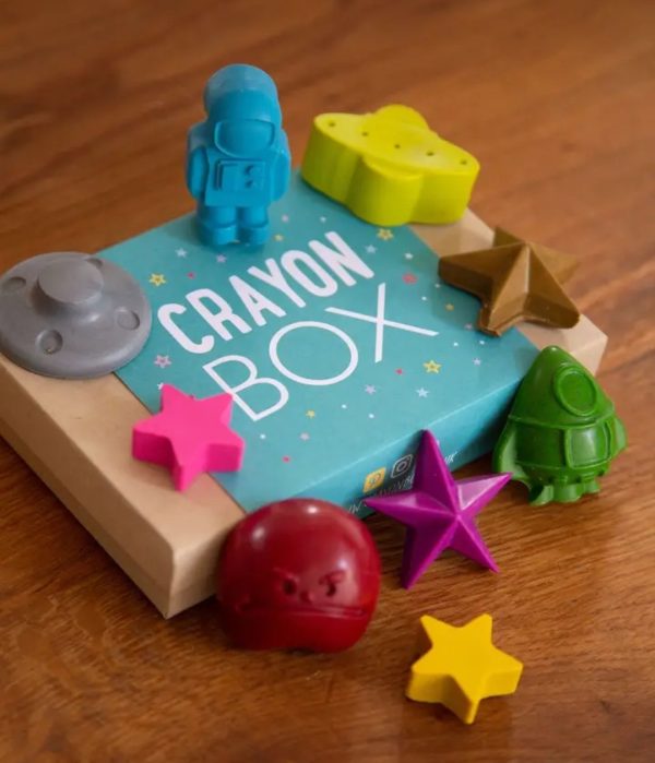 Set of 9 Handmade Space Crayons