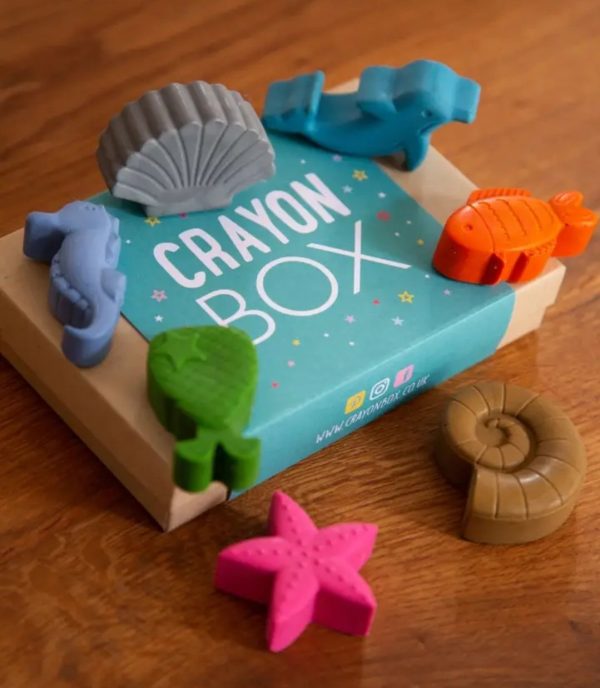 Set of 9 Handmade Under The Sea Crayons